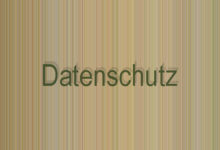 Datenschutz